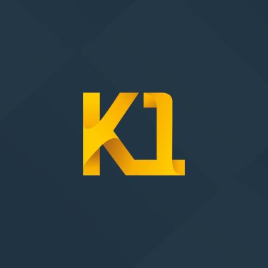 K harfi ve numara logosu 