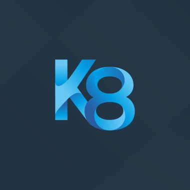 K harfi ve numara logosu 