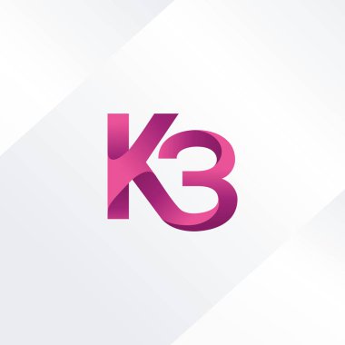 K harfi ve numara logosu 