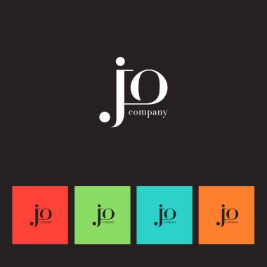 J ve O mektup Logo  