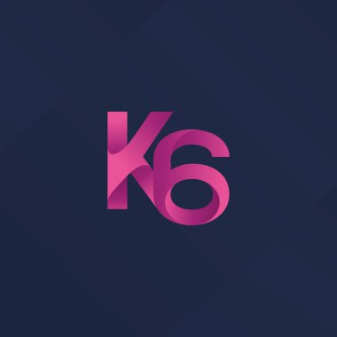 K harfi ve numara logosu 