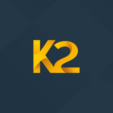 K harfi ve numara logosu 