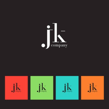 J ve K harfi Logo  