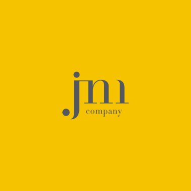 J ve M harfi logosu  