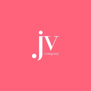 J ve V harfi Logo  