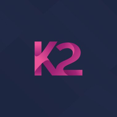 K harfi ve numara logosu 