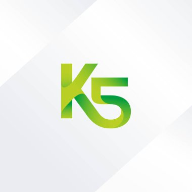 K harfi ve numara logosu 