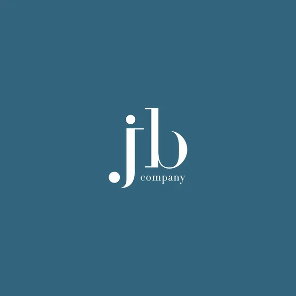 Logotipo de la letra J & B — Vector de stock