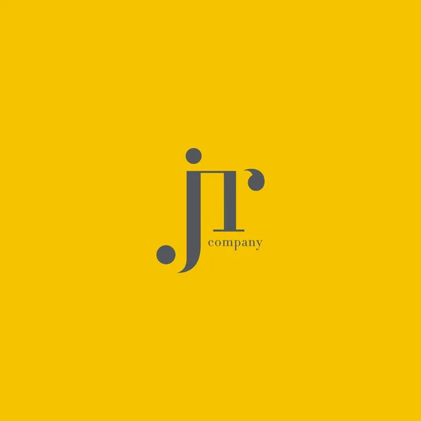 J & R Letter Logo — Stock Vector