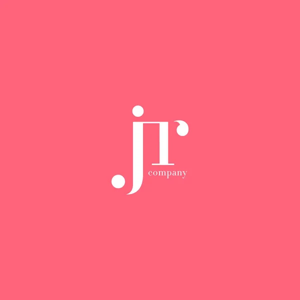 J & R Letter Logo — Stock Vector