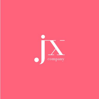 J ve X harfi Logo  