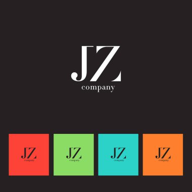 J ve Z harfi Logo  
