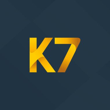 K harfi ve numara logosu 