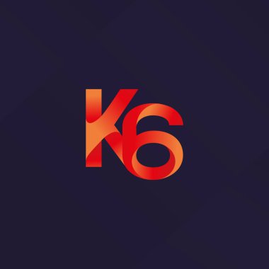 K harfi ve numara logosu 