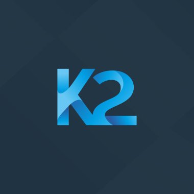 K harfi ve numara logosu 