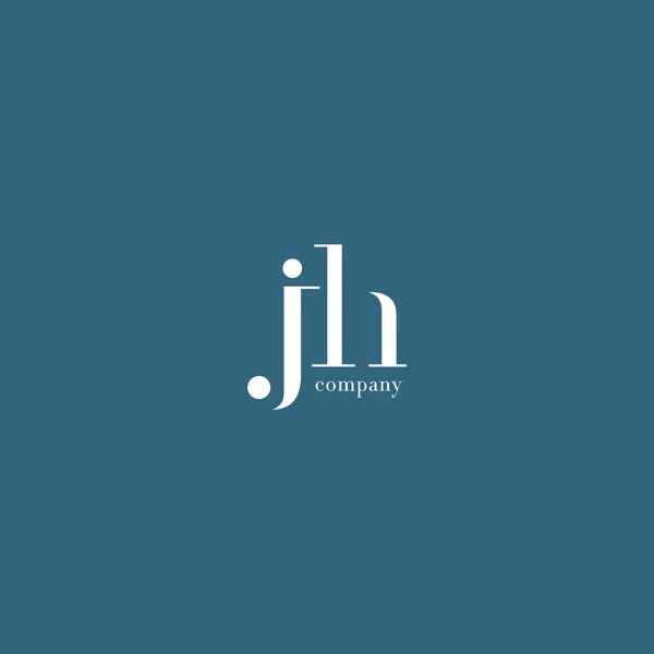 J & H Letter Logo — Stock Vector