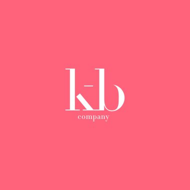 K ve B harfi Logo   
