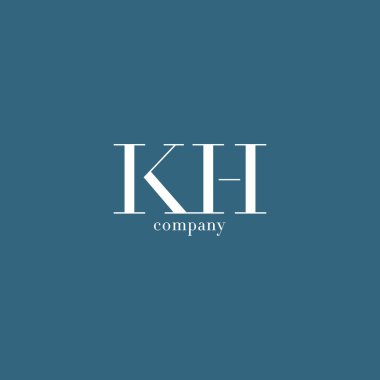 K ve H harfi Logo   