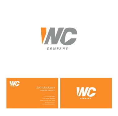 W ve C harfi Logo   