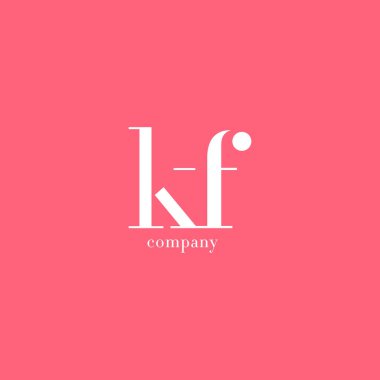 K ve F harf Logo   