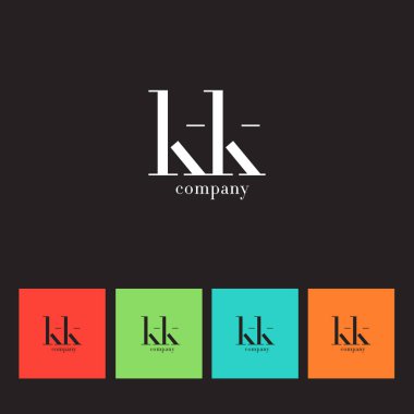 K ve K harfi Logo   