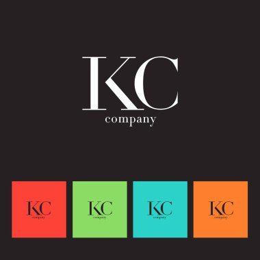 K ve C harfi Logo   