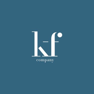 K ve F harf Logo   