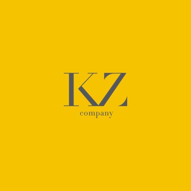 K ve Z harfi Logo   
