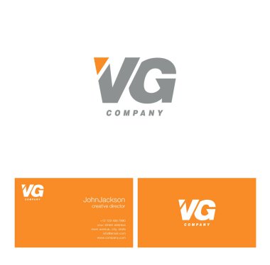 V ve G harfi Logo   