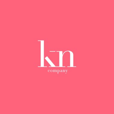 K ve N harfi Logo   