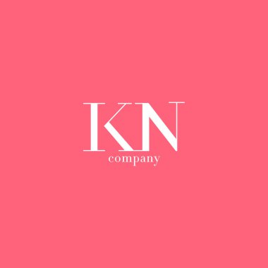 K ve N harfi Logo   