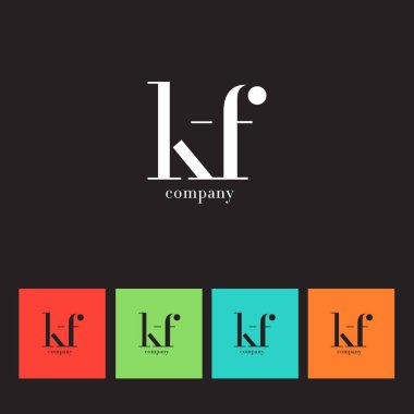 K ve F harf Logo   