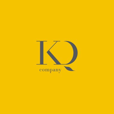 K ve Q harfi Logo   