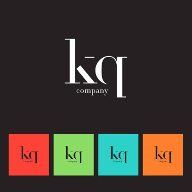 K ve Q harfi Logo   
