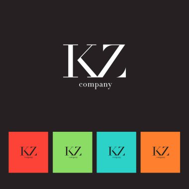 K ve Z harfi Logo   