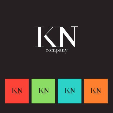 K ve N harfi Logo   