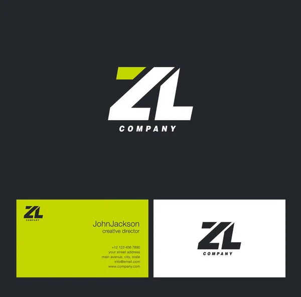 Moderne gezamenlijke logo ontwerp — Stockvector