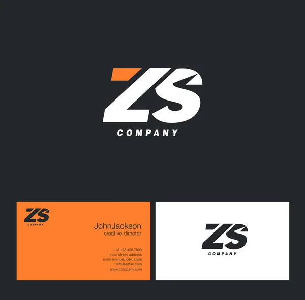 Moderne gezamenlijke logo ontwerp — Stockvector