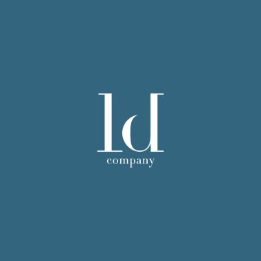 L ve D harfi Logo  