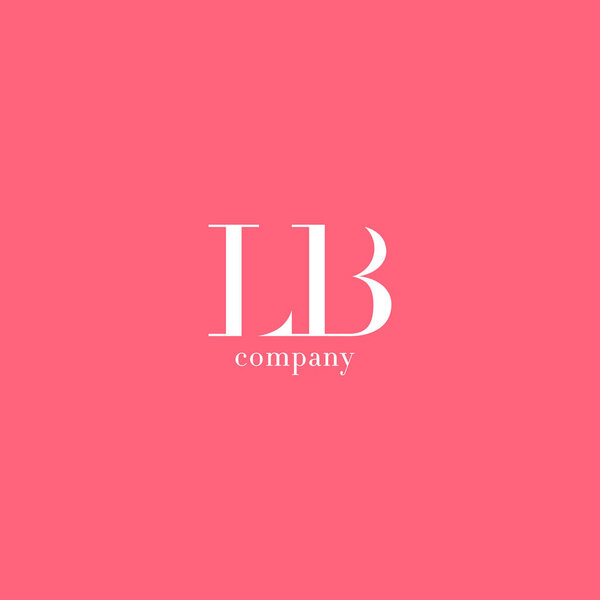 L & B Letter Logo  