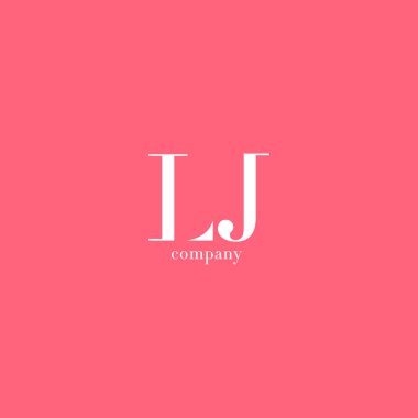 L ve J harfi Logo  
