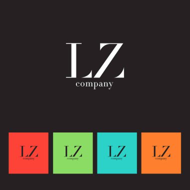 L ve Z harfi Logo  