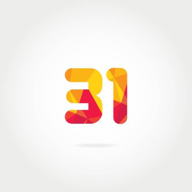 sayı logo illüstrasyon  