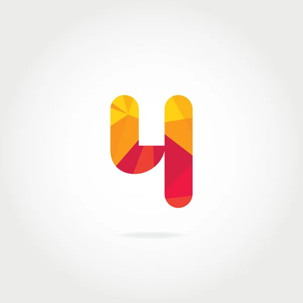 Antal logotyp illustration — Stock vektor