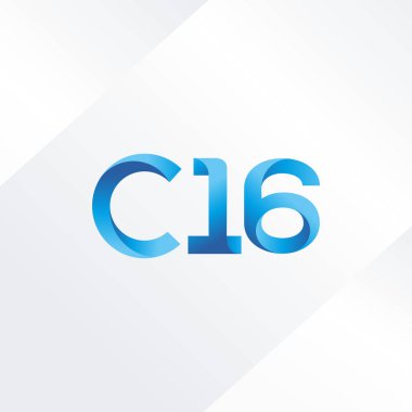 Harf ve sayı logo c16