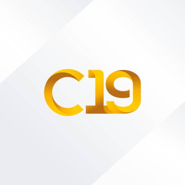 Harf ve sayı logo c19