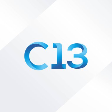 Harf ve sayı logo c13