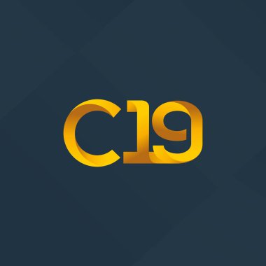 Harf ve sayı logo c19