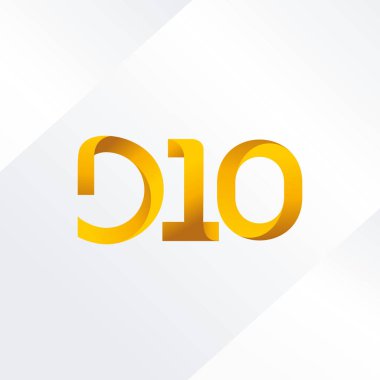 Harf ve sayı logo d10