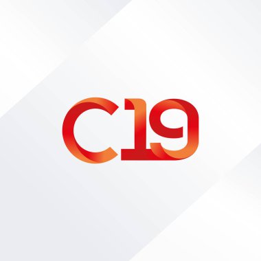 Harf ve sayı logo c19